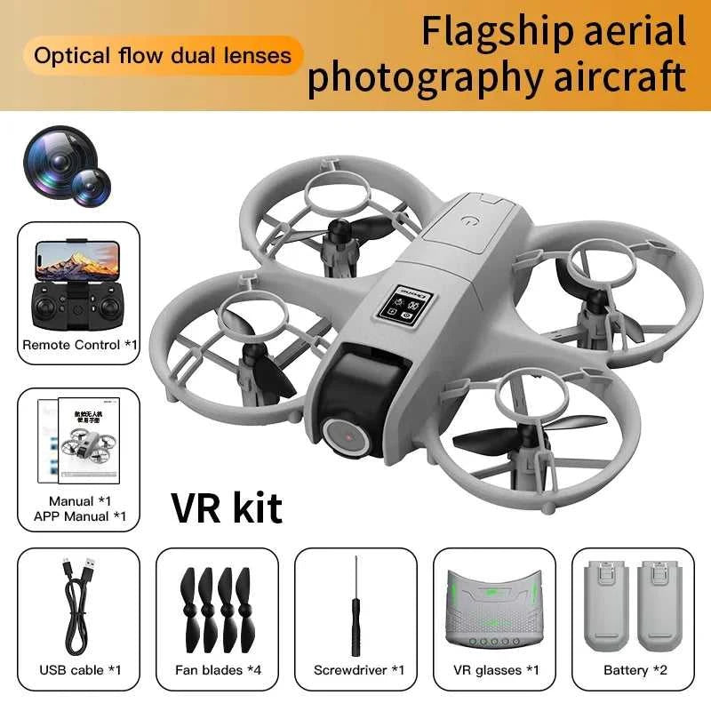 Drone Aerial Photography Aircraft with VR Support Includes VR Goggles Dual Cameras Three-Speed Switching Headless Mode X228 The jack market .AU The jack market .AU Drones $ 125 14:1052#X228 VR-Grey-2B-64G