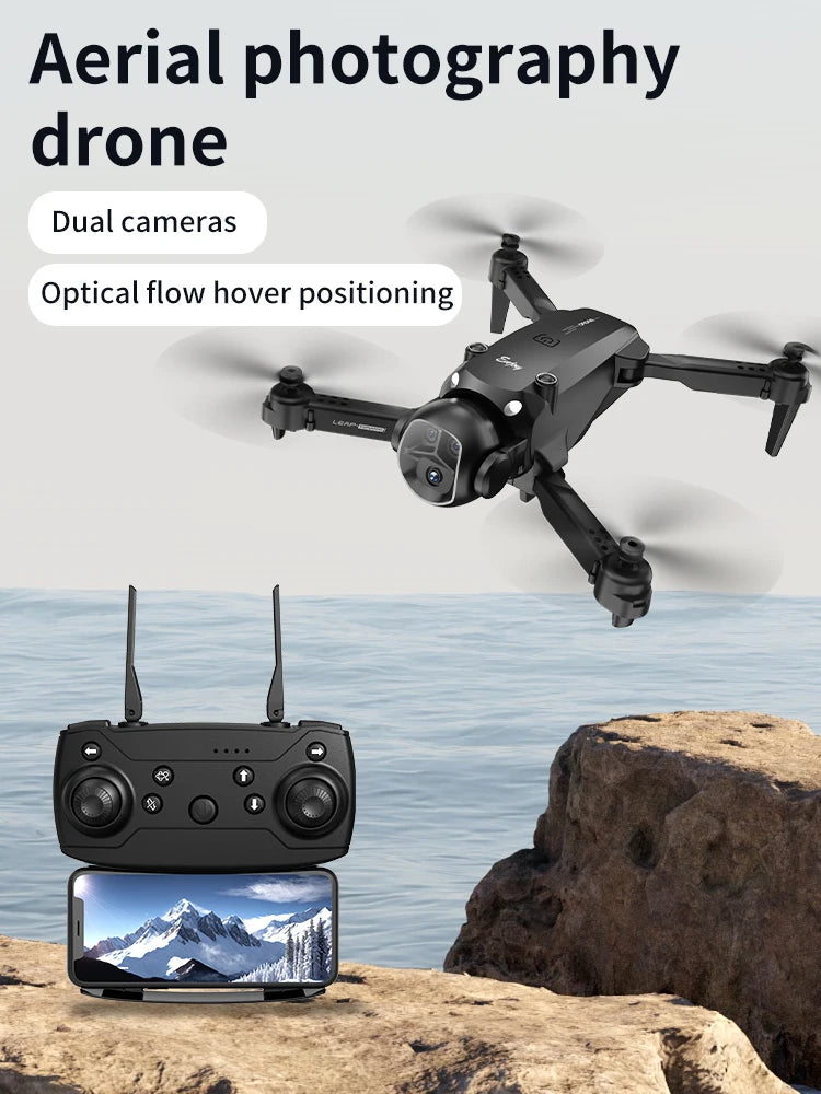 Lenovo E4 Drone 8K Aerial HD Gradient Flowing Light Dual-Camera Omnidirectional Obstacle Avoidance Brushless Motor GPS UAV