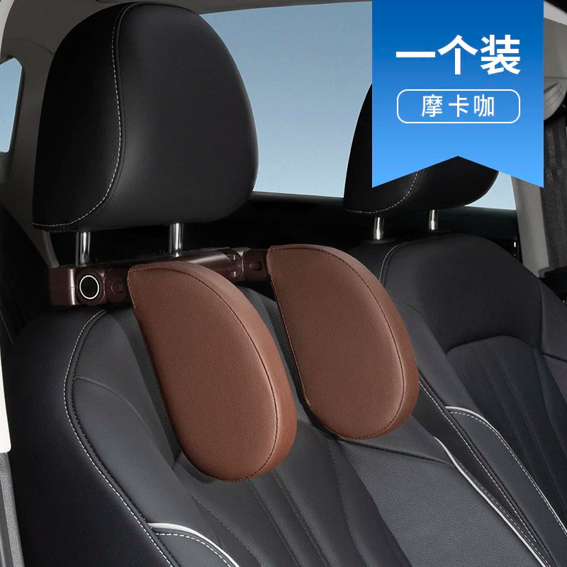 Car side sleep, headrest, neck pillow, rear car for co-driver