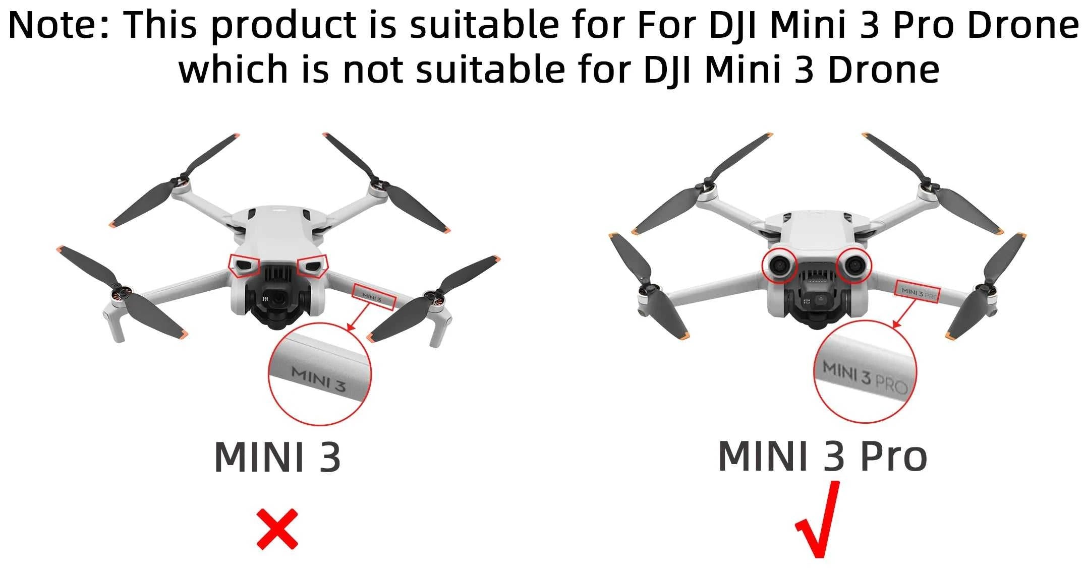 BRDRC Propeller Holder for DJI Mini 3/Mini 3 Pro Drone Wings Stabilizer Protector Blades Fixed Strap Mount Guard Accessories The jack market .AU The jack market .AU Drones $ 49 14:200006156#Type C Grey