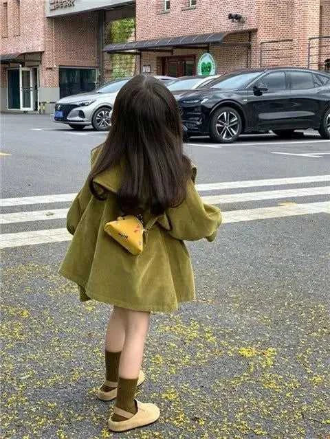 Baby Girls Skirt 2023 New Spring and Autumn Girls Skirt Korean Style Dark Green Solid Color Fashionable Dress The jack market .AU The jack market .AU Mum & Kids: Essential Products for Every Family $ 47 14:175#green;200000463:200004187#2T-90CM