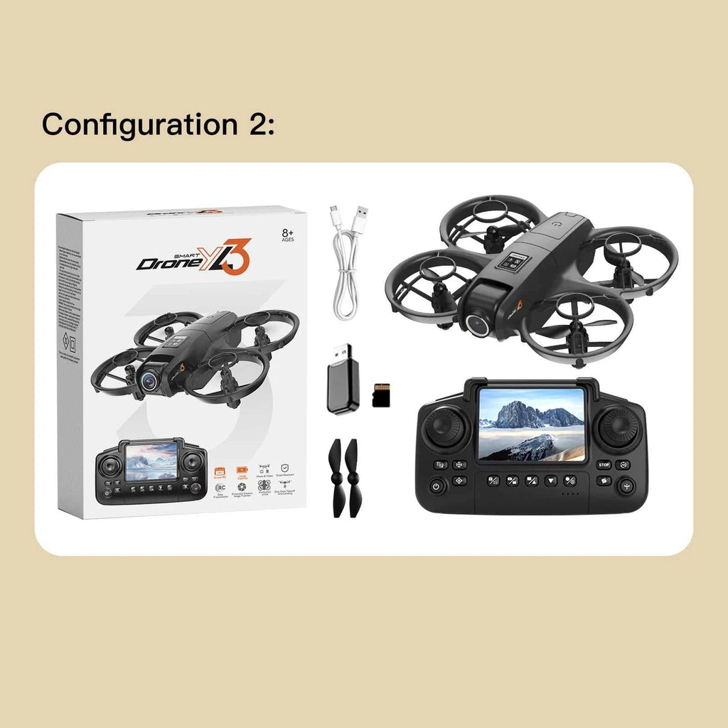 2025 NEW GISAEV YL3 Drone for Kids & Beginners - 2.4'' Screen Remote Dual 4K Cameras Auto Hovering Stable Flight Perfect Gift The jack market .AU The jack market .AU Drones $ 90 14:29#White-Screen-4K-1B