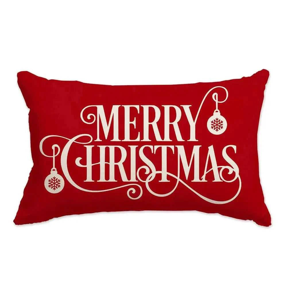 Xmas Tree Pillow Cover 30x50cm Linen Throw Pillowcase Merry Christmas Decorative Snowmen Letter Decor Pillowcase Cushion Cover The jack market .AU The jack market .AU Home $ 22 14:193#merry christmas 1