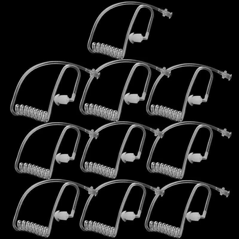 10Sets/5/2/1Set Transparent Coil Acoustic Air Tube Earplug Replacement For Radio Earpiece Headse The jack market .AU The jack market .AU Accessories Electronics $ 51 14:33#1 Sets