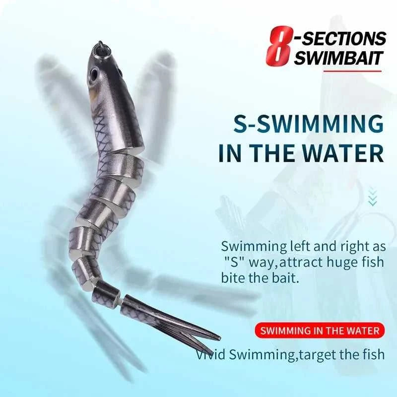 Multi Section Lure Bait Fish 13.5cm 19g Artificial Fishing Hard Bait For Dogfish Pike Perch Fake Swimbait Sea Fishing Pesca The jack market .AU The jack market .AU Fishing Gear $ 21 14:29#color 2
