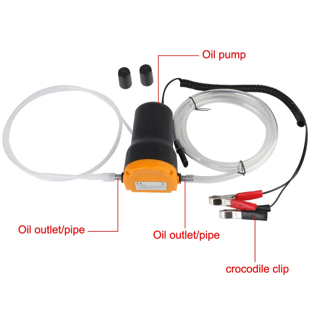 Water And Oil Absorption Electric Automatic Vacuum Pumps Car Engine Oil Pump Car Hose Car Gas Oil Pump Fuel Tank Tools