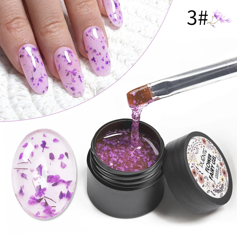 PUENTE Cat Eye Magnetic Gel Nail Polish - Vibrant Starry Galaxy Effect, Soak Off UV, 7.5ML