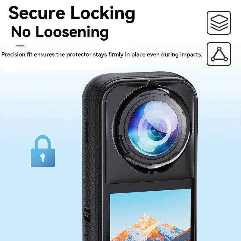 Lens Guards for Insta360 X5 Rotating Anti-Scratch High Quality Lens Protector Cap for Insta 360 X5 Protective Guard Accessories