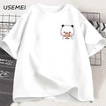 Panda Bear Bubu Dudu and Their Babies T Shirt Fashion Funny Couple T-shirt Women Men Fashion Casual Short Sleeve Tees Clothing The jack market .AU The jack market .AU Men Fashion $ 30 14:1254#Bubu Dudu 2;5:361386