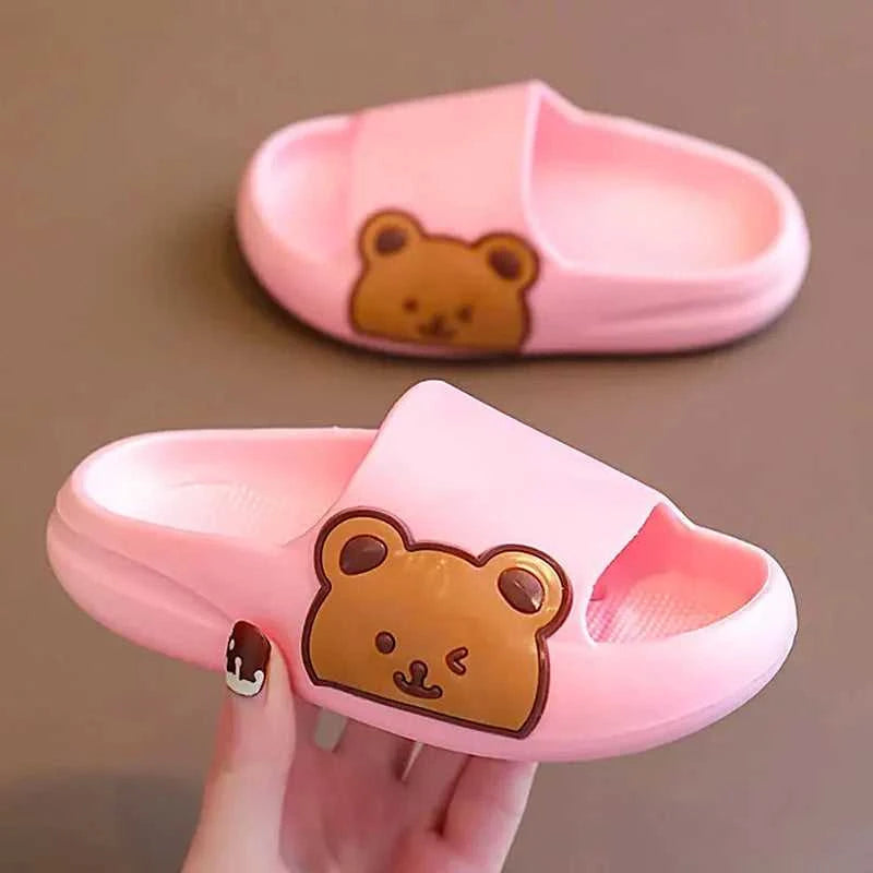 New Fashion Toddler Slippers Kids Cartoon Bear Beach Outdoor Flip Flops Boys Girls Cute Soft Sole Non-Slip Bathroom Home Shoes The jack market .AU The jack market .AU Mum & Kids: Essential Products for Every Family $ 27 14:175;200000124:5881#24-25
