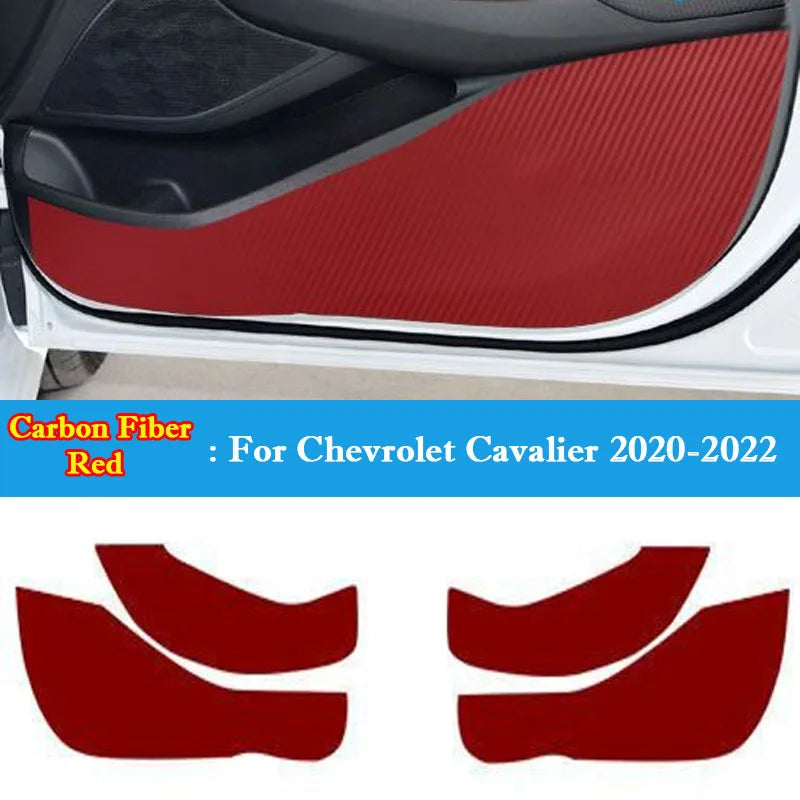 Car Door Anti-Dirty Anti-Collision Pad Protection Stickers Accessories For Chevrolet Cavalier 2016 2017 2018 2019 2020 2021 2022