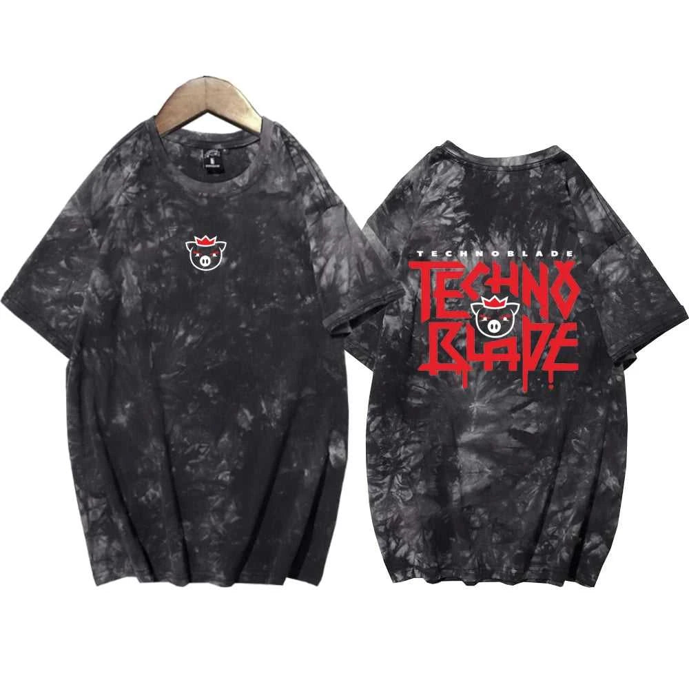 Hot Technoblade Dream Smp Print Tie Dye T Shirt Man Woman T Shirts Short Sleeve Tees Shirts for Men Women The jack market .AU The jack market .AU Men Fashion $ 35 14:1052;5:361385