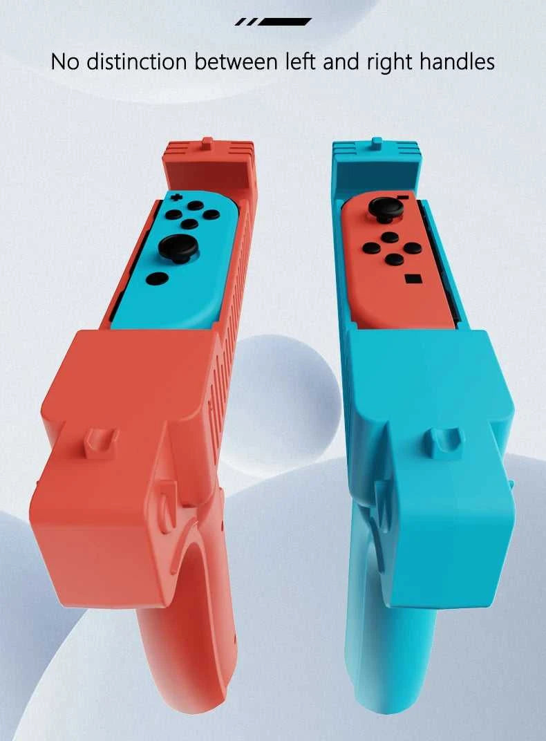 2PCS Shooting Gunstock Grip Game Gun Shape Handgrip for Switch/OLED Game Accessories Easy install Enhance interaction experience The jack market .AU The jack market .AU Accessories Electronics $ 63 14:10#Red Blue