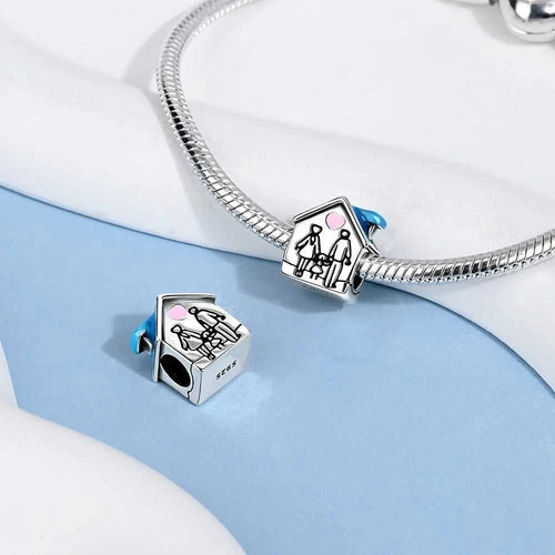 1 Pcs 925 Sterling Silver Family Jewelry Mother And Daughter Diy Pendant, Suitable For Women's Bracelets DIY Making jewelry The jack market .AU The jack market .AU Jewellery & Chains $ 50 14:202619806#S925