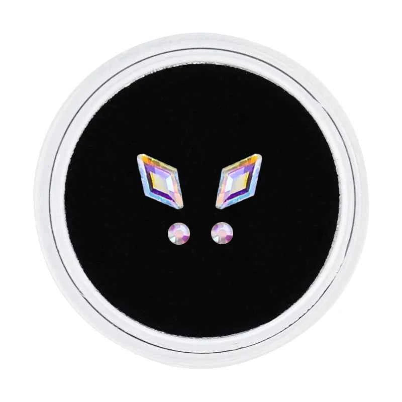 3/4pcs Dental Tooth Gems Flat Bottom Drill Crystal Rhinestone Acrylic Tooth Beauty Diamond Ornaments DIY Teeth Jewelry