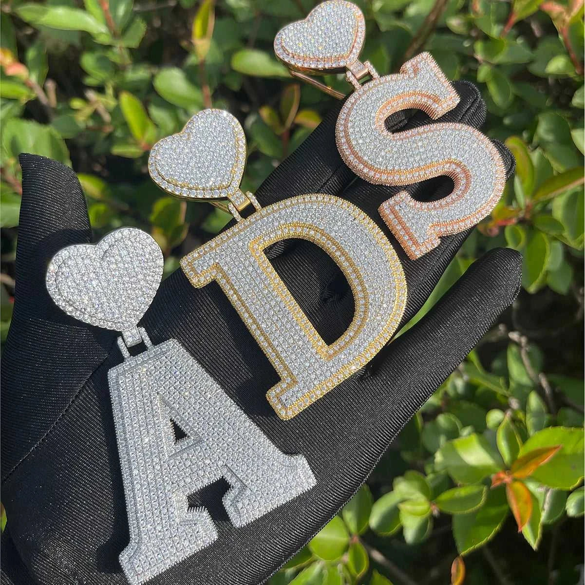 Bubble Letter Iced Out Initial Necklace for Women Prong Setting Pendant Real Gold Plated Hip Hop Fashion Jewelry The jack market .AU The jack market .AU Jewellery & Chains $ 66 200000639:201683807#NO CHAIN OPTION;200000783:200003699#TopSilverBottomGold;200001034:361180#A;200007763:201336100