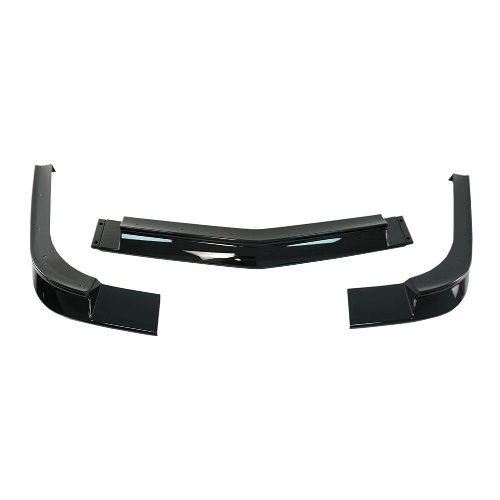 For Chevrolet Corvette C5 1997-2004 3PCS Front Bumper Lip Splitter Body Kit Glossy Black Carbon Fiber Style Car Accessories