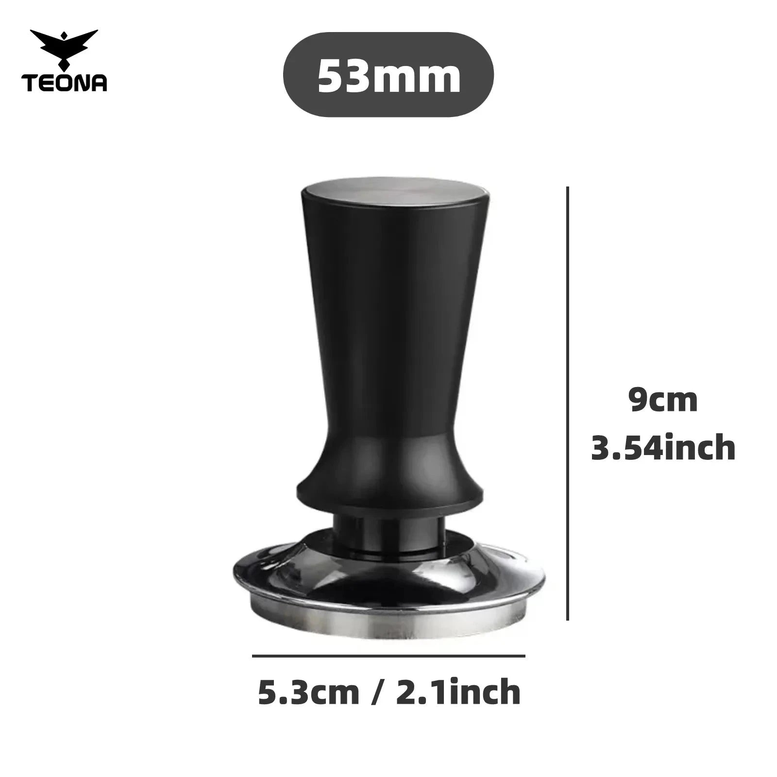 58mm 53mm 51mm Espresso Tamper Barista Coffee Tamper with Calibrated Spring Loaded Stainless Steel Tampers The jack market .AU The jack market .AU $ 36 14:200006152#53MM(CAN USE FOR 54)