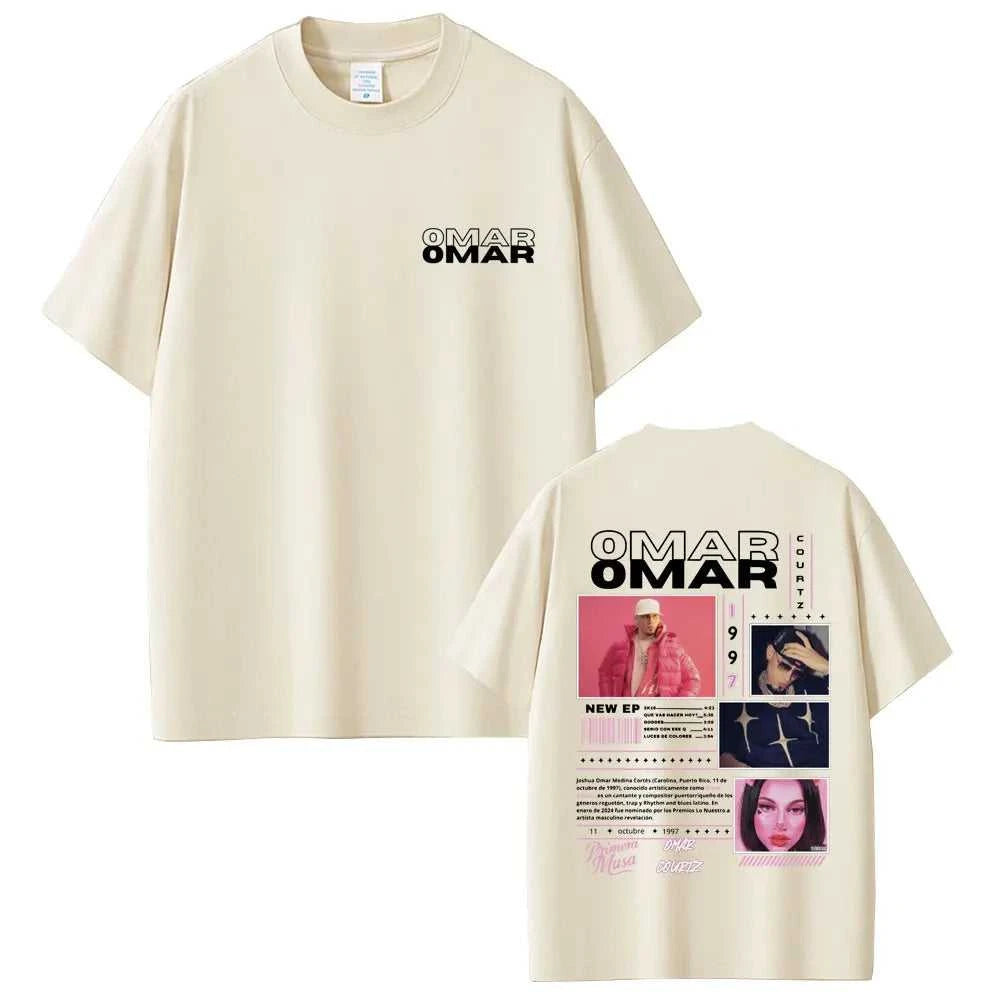 Omar Courtz Primera Musa Album Tour T Shirt Men Women Clothing Hip Hop Fashion Short Sleeve T-shirts High Quality Cotton T-shirt The jack market .AU The jack market .AU Men Fashion $ 36 14:350850#Pink;5:4182