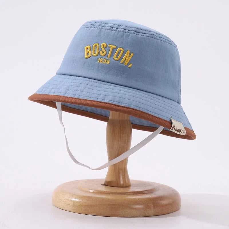 Spring Summer Baby Bucket Hat Letter Embroidered Baby Boys Girls Fisherman Cap Kids Beach Panama Sun Hats The jack market .AU The jack market .AU Mum & Kids: Essential Products for Every Family $ 24 14:29#blue;5:100014066#48-50CM fit 1-3Y