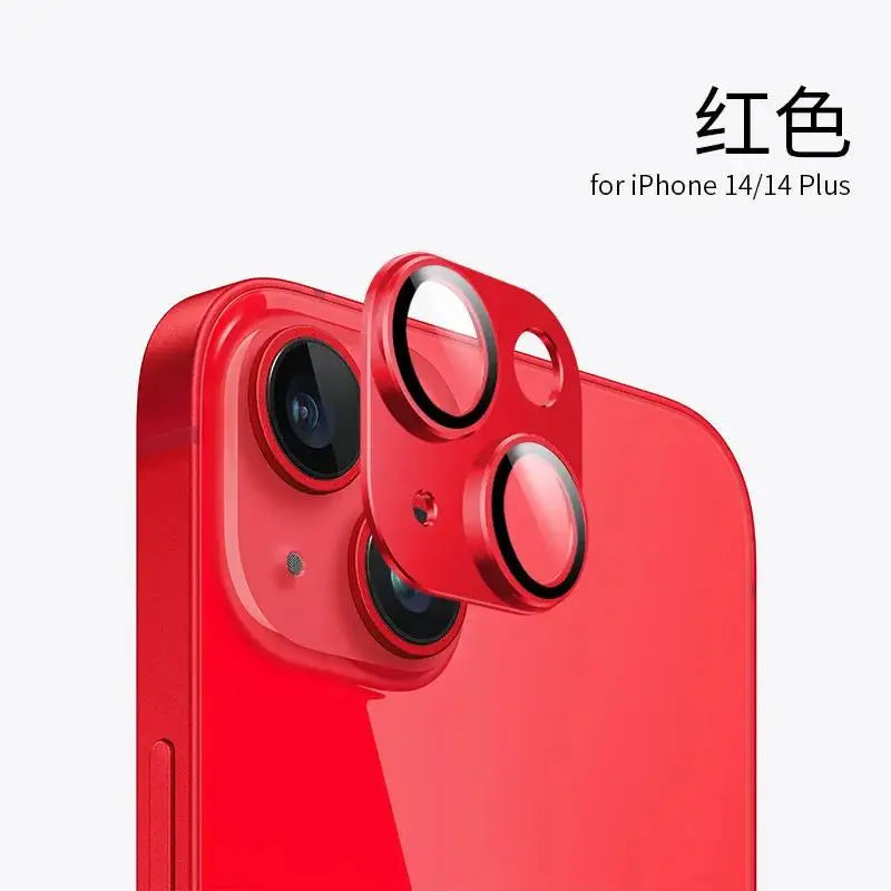 iPhone LensGuard - 9H Tempered Glass Camera Protector for iPhone 14, 15, 16 Pro Max & Plus