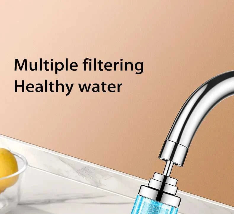 Kitchen Faucet Purifier 360°Rotating Anti Splash Water Telescopic Faucet Extender 316 Stainless Steel Faucet Tap Water Filter The jack market .AU The jack market .AU $ 71 14:10#316 Two Short