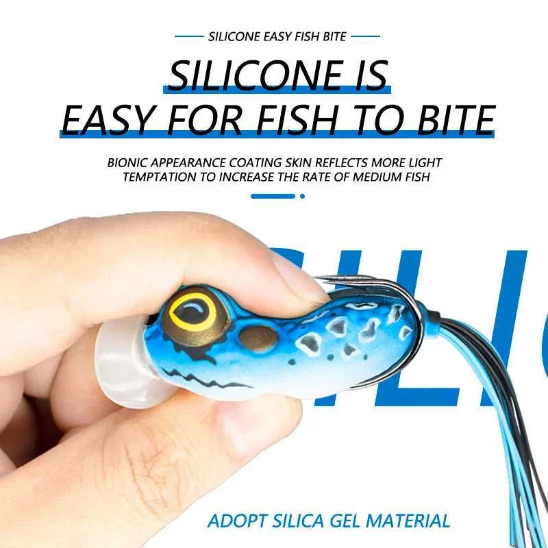Topwater Fishing Lures Soft Swimbaits frog For Bass Fishing - Artificial Baits The jack market .AU The jack market .AU Fishing Gear $ 20 14:366#Color B