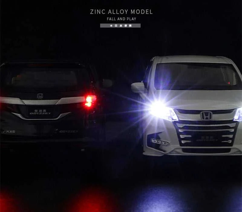 1:32 HONDA Odyssey MPV Alloy Car Model Diecasts & Toy Metal Vehicles Car Model Simulation Collection Sound and Light Kids Gifts The jack market .AU The jack market .AU Little Wonders $ 81 14:29#Blue