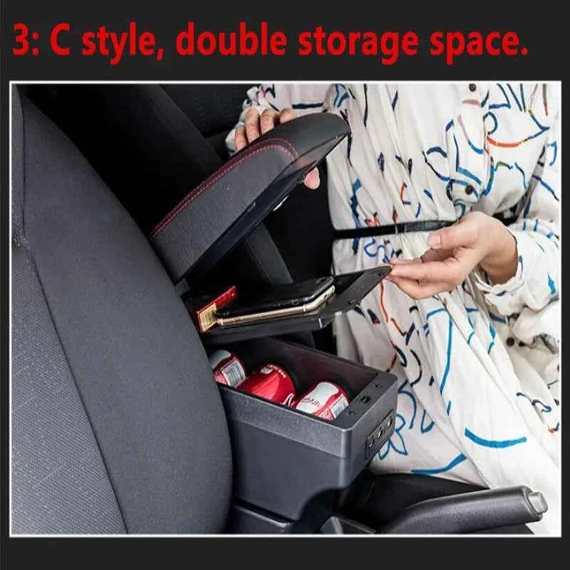 Radaniva Armrest Box for LADA Niva - Stylish Central Storage with Handrail