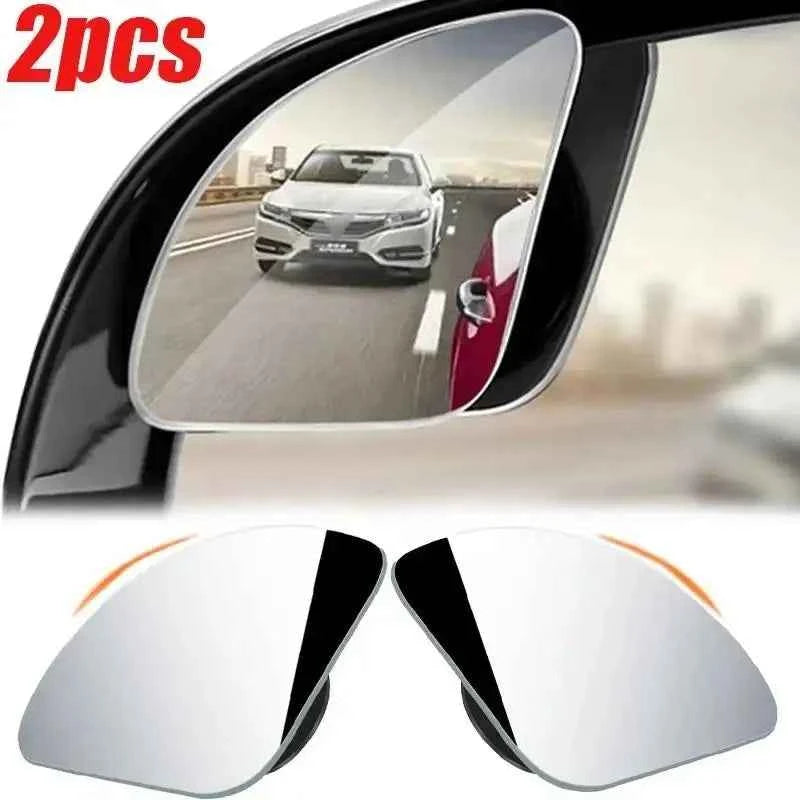 Car Rearview Mirror 360 ° Adjustable Wide-angle Reversing Assist Blind Spot Mirror Novice Parking Observation Practical Car Tool