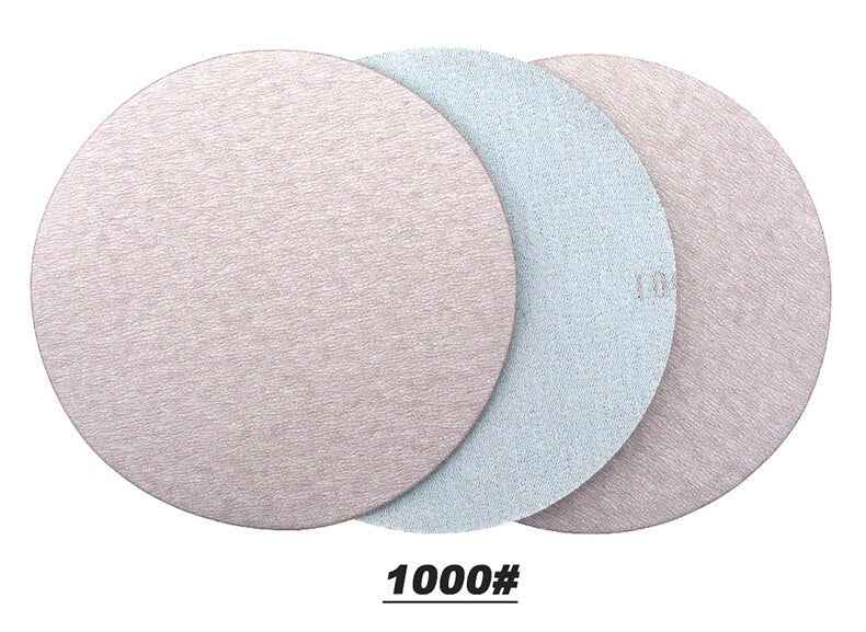 15PCS 125mm Inches Grit 1000 2000 3000 4000 5000 Sanding Discs Hook Loop Sandpaper Round Disk