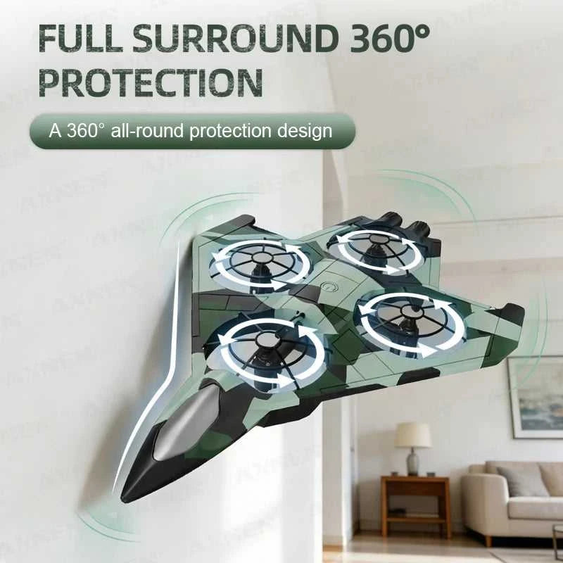 Quadcopter Remote Control Aircraft Drone Model Hovering Flight Fighter Fixed Height Rolling Stunt Toy Fall Resistant Kids Aldult The jack market .AU The jack market .AU Drones $ 70 14:29#E76 blue deone