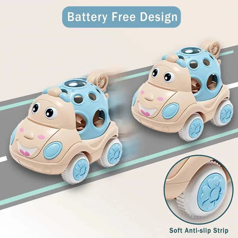 Baby Car Toys for 6 12 Months Friction Car Infant Soft Rubber Inertial Push and Go Vehicles Roll Car Hand Rattle Gift for Kids The jack market .AU The jack market .AU Little Wonders $ 49 14:350852#Taxi