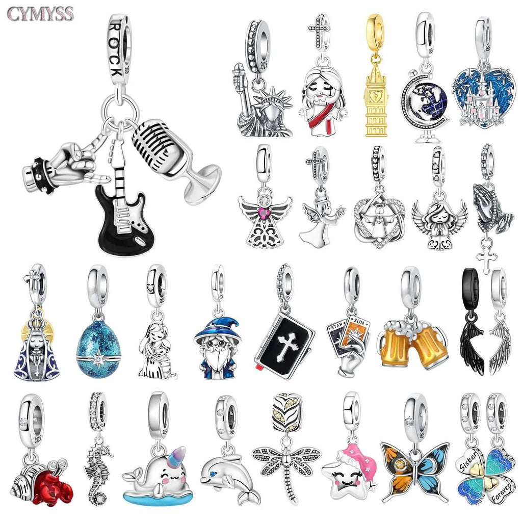 S925 Sterling Silver Charm Bead Angel Prayer Travel Memorial Pendant Fine Birthday Gift Fit Bangle Bracelet Necklace DIY Jewelry The jack market .AU The jack market .AU Jewellery & Chains $ 49 14:200004890#OTC1204