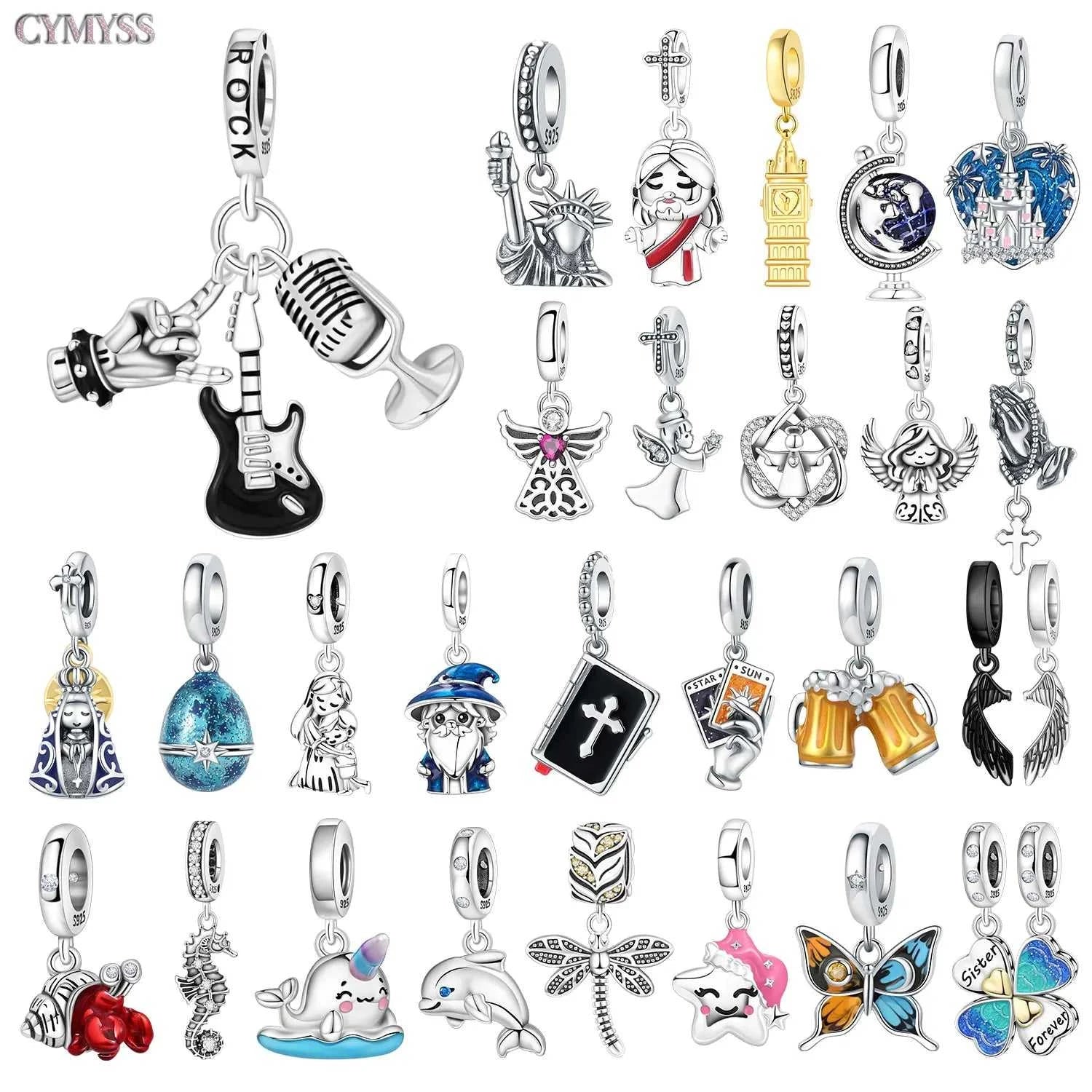 S925 Sterling Silver Charm Bead Angel Prayer Travel Memorial Pendant Fine Birthday Gift Fit Bangle Bracelet Necklace DIY Jewelry The jack market .AU The jack market .AU Jewellery & Chains $ 49 14:200004890#OTC1204