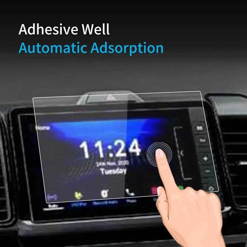 Central Console Tempered Glass Protective Film Navigator Protection For Honda CITY 2023 Screen Protector
