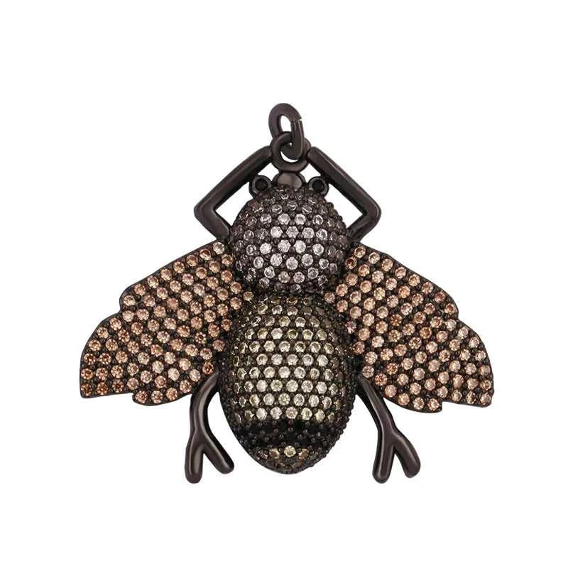 Colourful Fly Bee Ladybird Insect Charm Paved with Rainbow Cubic Zirconia,18K Gold Plated Jewelry Making Hand Craft Material M75 The jack market .AU The jack market .AU Jewellery & Chains $ 63 14:29#M750426-Gold;200007763:201336100