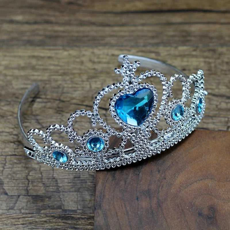 Lovely Plastic Hairbands Blue Rhinestone Princess Crown Headbands Pink Heart Birthday Tiara For Girls Hair Accessories The jack market .AU The jack market .AU Jewellery & Chains $ 47 200001033:361180#pink