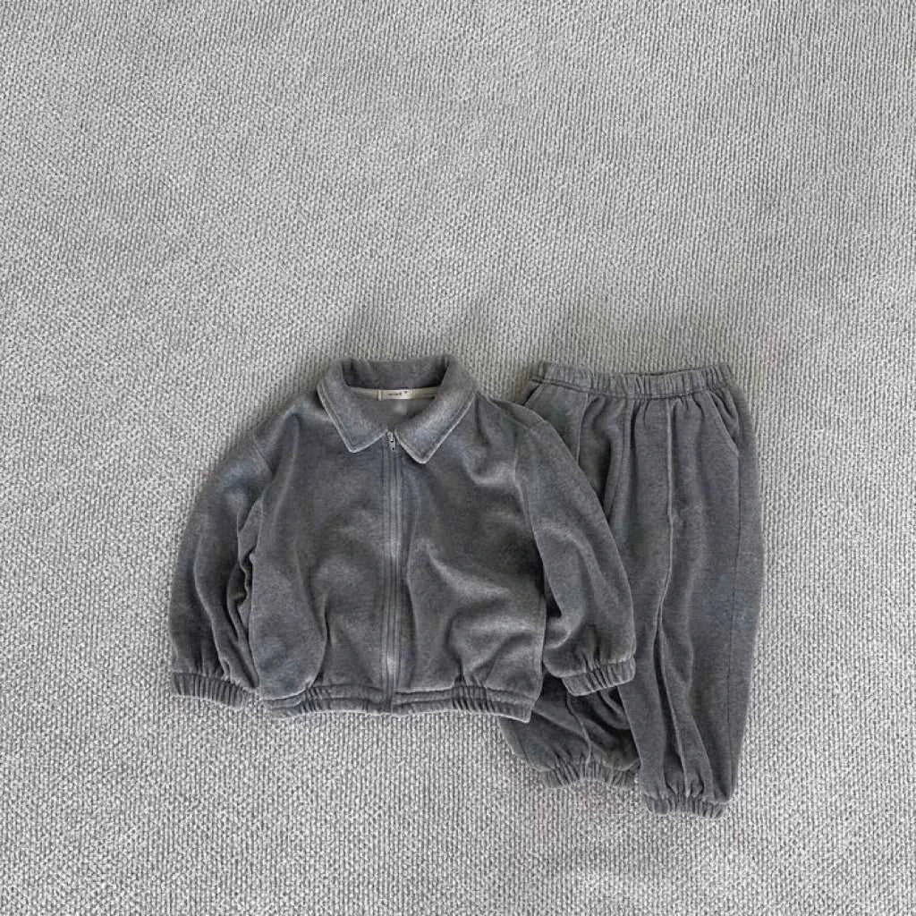 2026 Autumn New Baby Long Sleeve Clothes Set Kids Girls Solid Zipper Coat + Pants 2pcs Suit Infant Boy Casual Jacket Outfits The jack market .AU The jack market .AU Mum & Kids: Essential Products for Every Family $ 47 14:4812#dark gray;200000463:200661896#12M 80cm