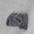 2026 Autumn New Baby Long Sleeve Clothes Set Kids Girls Solid Zipper Coat + Pants 2pcs Suit Infant Boy Casual Jacket Outfits The jack market .AU The jack market .AU Mum & Kids: Essential Products for Every Family $ 47 14:4812#dark gray;200000463:200661896#12M 80cm