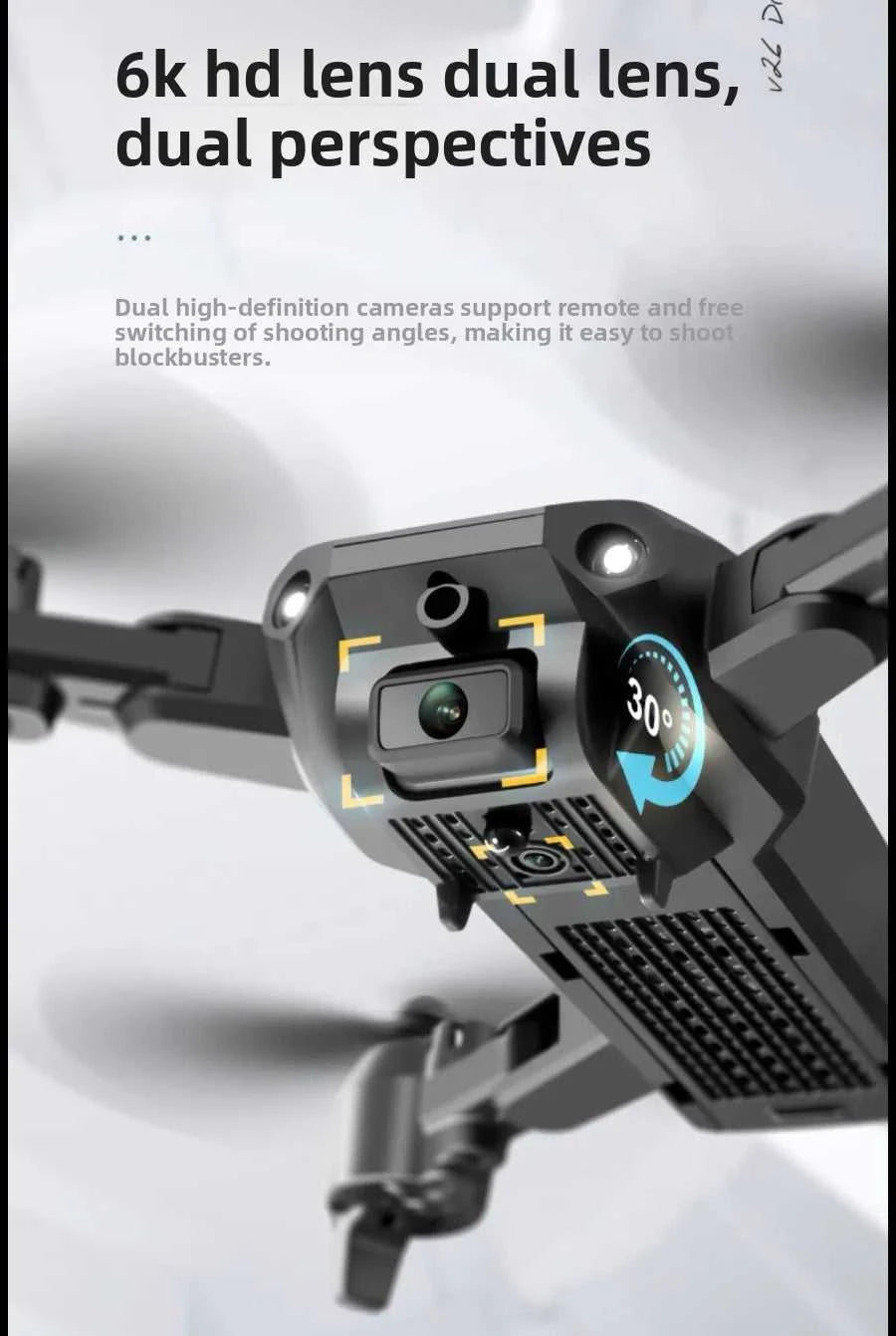 New 4DRC V23 Mini Drone 6K Professinal With Wide Angle HD Dual Camera Wifi FPV Obstacle Avoidance Quadcopter RC Dron Gift The jack market .AU The jack market .AU Drones $ 98 <none>