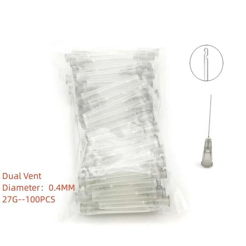 100Pcs Endo Irrigation Needles - Precision 25G/27G/30G Tips for Root Canal Mastery