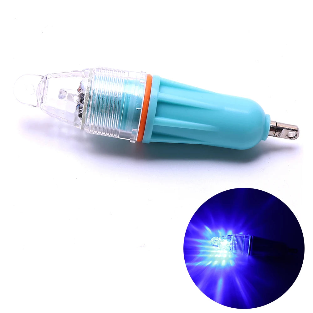 1 pc new night underwater fishing light, LED strong light fishing light, mini lure light, fishing gear supplies