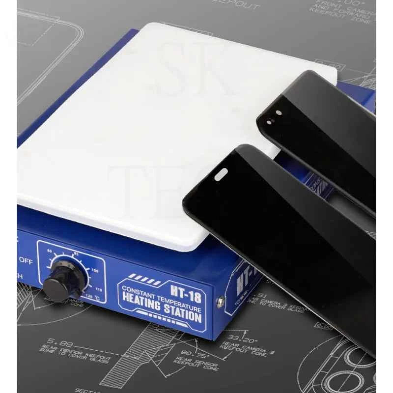 IntelliHeat Digital Heating Table - Quick & Stable Temperature Control for Flat & Curved LCD/OLED Screen Repairs