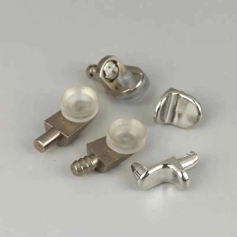 10Pcs Shelf Support Studs Pegs Pins Plugs Cabinet Seperator Fixed Wooden Glass Layer Board Furniture Bracket Holder Accessories
