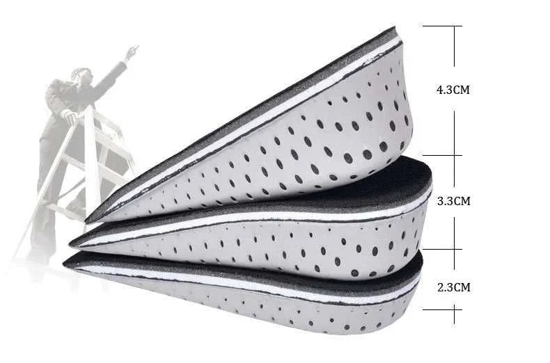 1Pair Height Increase Insoles Casual Sports Shoes Insole for Feet EVA Shock Absorbing Shoe Pads 2.3/3.3/4.3cm Growing Shoe Sole The jack market .AU The jack market .AU Step Up Your Style: Trendy Shoes for Every Occasion! $ 50 14:173#Full-3.3CM-Black