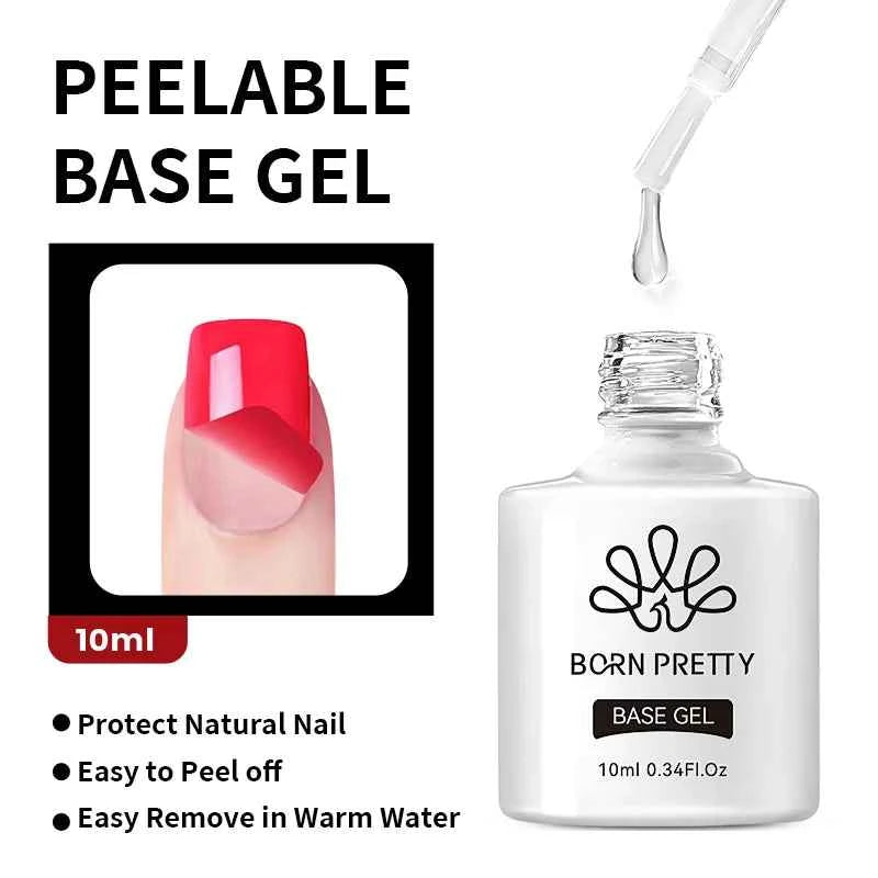 BORN PRETTY Neon Red Gel Nail Polish Yellow Green Summer Color Semi Permanent Varnish 10ml Soak Off UV LED Nail Art Manicure