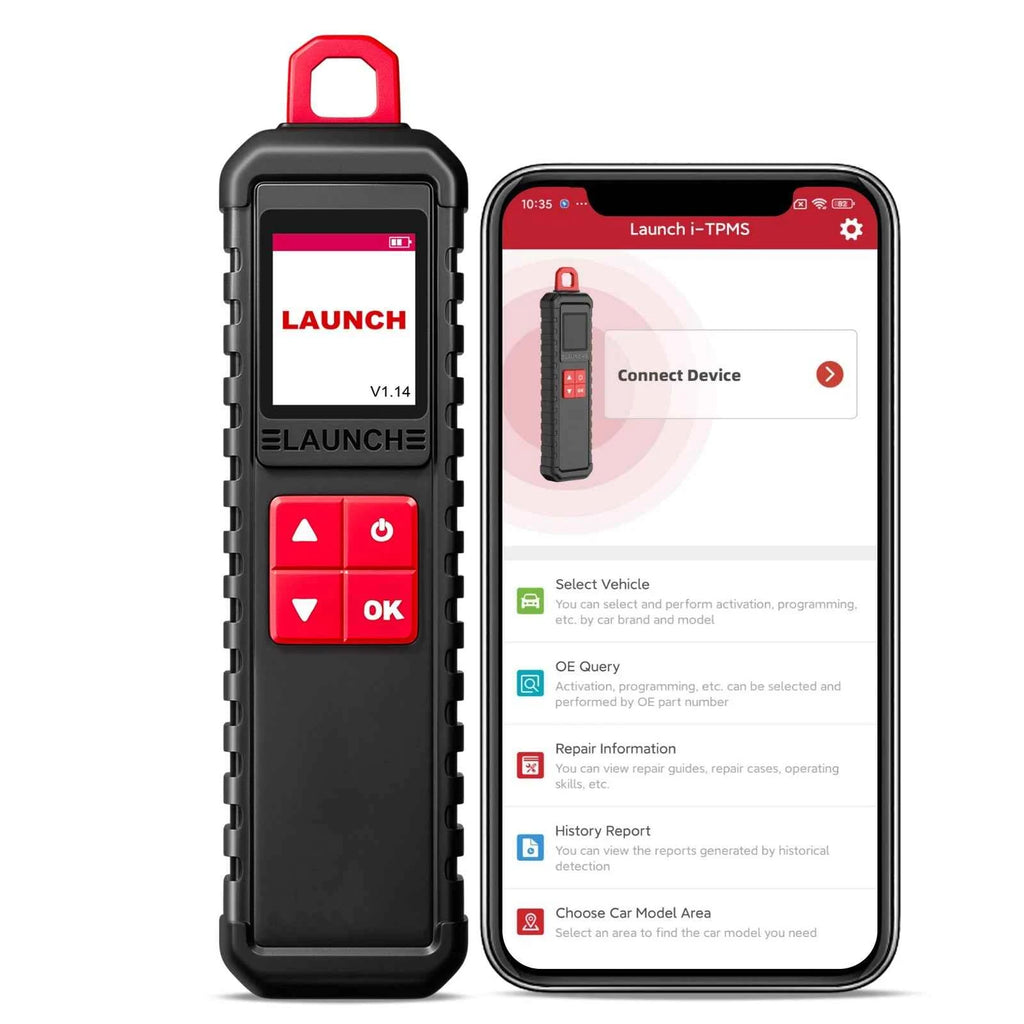 LAUNCH X431 i-TPMS Tire Pressure Diagnostic Tool Activate 315MHz/433MHz TPMS Sensor Programming Learning for X431 V VS TSGUN