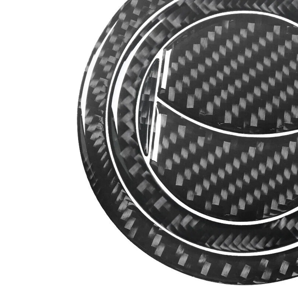 12pcs car Side Air Vent Cover Trim For Ford for Fiesta 2011-2015 Carbon Fiber Interior Side Air Vent Cover Trim car Accessories