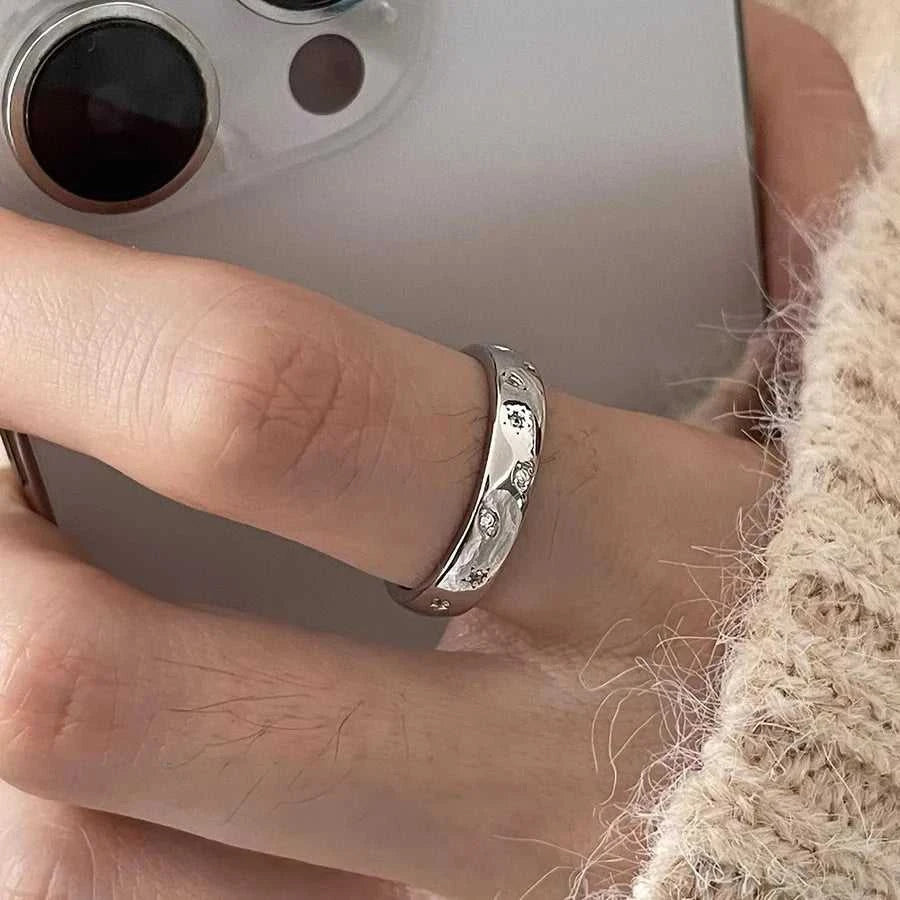 925 Sterling Silver Rings for Women Couple Minimalist Handmade Simple Narrow Zircon Ring Fine Jewelry Gift Prevent Allergy The jack market .AU The jack market .AU Jewellery & Chains $ 47 200000226:29#as picture;200000369:200001539